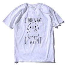 Load image into Gallery viewer, I BOO WHAT I WANT PRINT TSHIRT