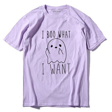 Load image into Gallery viewer, I BOO WHAT I WANT PRINT TSHIRT
