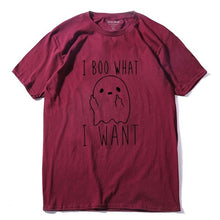 Load image into Gallery viewer, I BOO WHAT I WANT PRINT TSHIRT