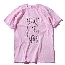 Load image into Gallery viewer, I BOO WHAT I WANT PRINT TSHIRT