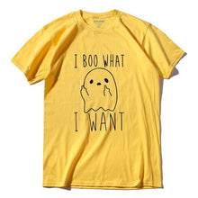 Load image into Gallery viewer, I BOO WHAT I WANT PRINT TSHIRT