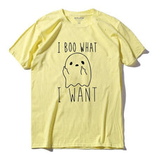 Load image into Gallery viewer, I BOO WHAT I WANT PRINT TSHIRT