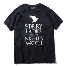 Load image into Gallery viewer, SORRY LADIES PRINT TSHIRT