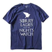 Load image into Gallery viewer, SORRY LADIES PRINT TSHIRT