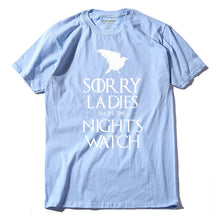 Load image into Gallery viewer, SORRY LADIES PRINT TSHIRT