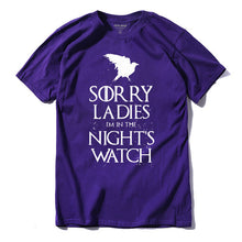 Load image into Gallery viewer, SORRY LADIES PRINT TSHIRT