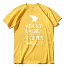 Load image into Gallery viewer, SORRY LADIES PRINT TSHIRT
