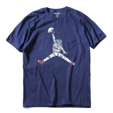 Load image into Gallery viewer, BASKETBALLER ASTRONAUT PRINT SHIRT
