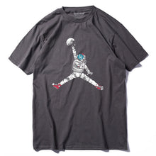Load image into Gallery viewer, BASKETBALLER ASTRONAUT PRINT SHIRT