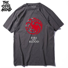 Load image into Gallery viewer, FIRE AND BLOOD PRINT TSHIRT