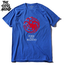 Load image into Gallery viewer, FIRE AND BLOOD PRINT TSHIRT