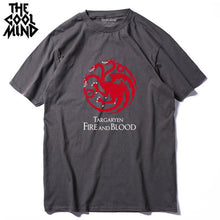 Load image into Gallery viewer, FIRE AND BLOOD PRINT TSHIRT