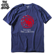 Load image into Gallery viewer, FIRE AND BLOOD PRINT TSHIRT