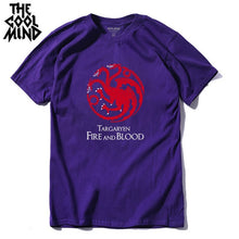 Load image into Gallery viewer, FIRE AND BLOOD PRINT TSHIRT