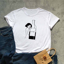 Load image into Gallery viewer, wine Tshirt
