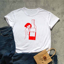 Load image into Gallery viewer, wine Tshirt
