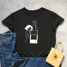 Load image into Gallery viewer, wine Tshirt