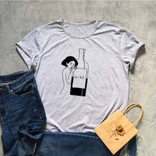 Load image into Gallery viewer, wine Tshirt