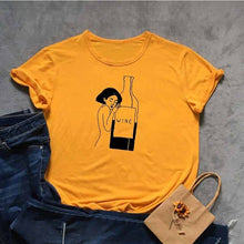 Load image into Gallery viewer, wine Tshirt