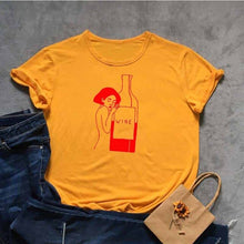 Load image into Gallery viewer, wine Tshirt